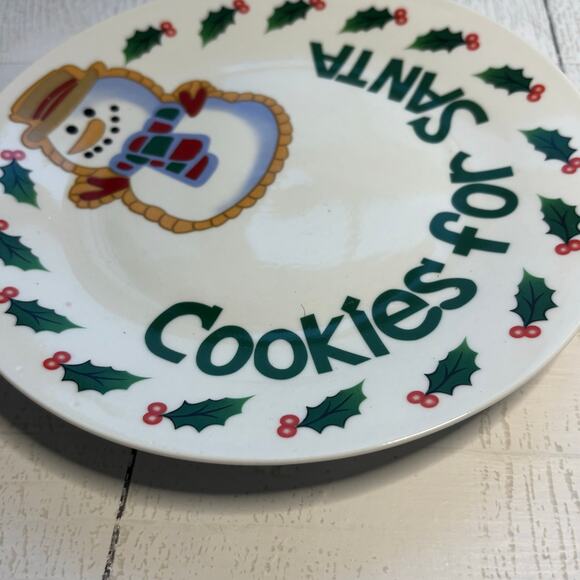 Cookies For Santa Plate - Picture 2 of 7